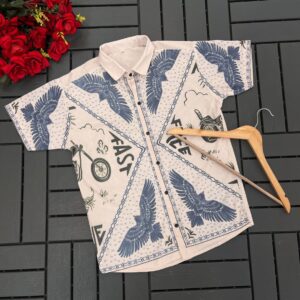 PRINTED HALF SLEEVE SHIRT