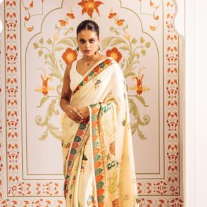 Saree Digital print