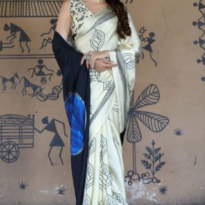 Saree Digital print