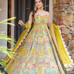 Anarkali Gown